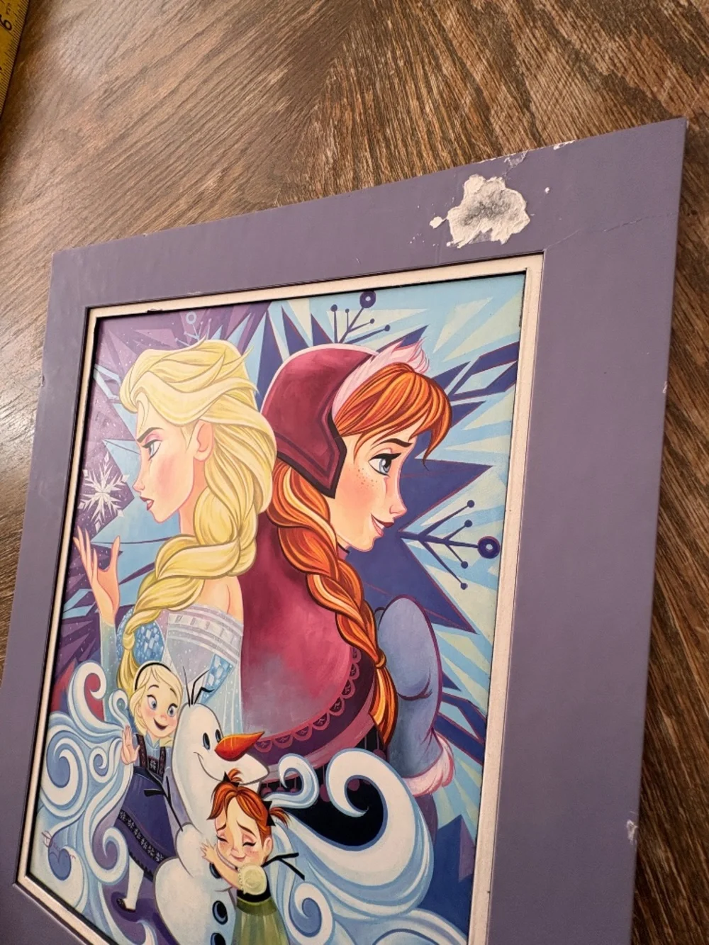 Tim Rogerson frozen print we only have each other